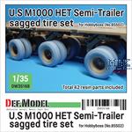 US M1000 HET semi-trailer sagged tire set