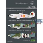 Duke Hawkins: Decals Hawker Hurricane 1/32