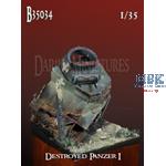 Scenerie 34 - WWII - Panzer I, zerstört