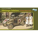 Kübelwagen Ambulance w/ German Medical Team