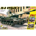 JS-2 Stalin II + Soviet Infantry Tank Riders 3in1