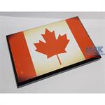 Flaggensockel, Kanada, 17x11cm