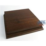 Holzsockel, hoch, 18x18cm (20x20), Teak