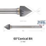 DSPIAE “I-deal” Conical Bit 60°