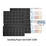 DSPIAE Silicon Sandpaper Set #180 - #1200 Grit