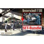 TOP-SET Messerschmitt P.1101+ German Mechanics WW2