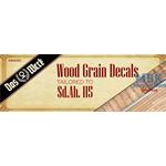 Wood Grain Decals for Sd.Ah.115 - DW35003