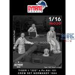 Tiger I 222 s.Pz.Abt.101-Crew Normandy 1944 Set