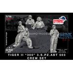 Tiger II “300” s.Pz.Abt 503 Crew Set
