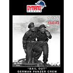 "Bail out" German Panzer Crew