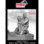 "Bail out" WWII British Tank Crew