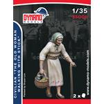 The Old Woman walking with Stick