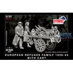 Civilian - Refugee Family with cart