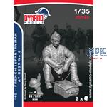 1940 French Infantryman at Rest No.6