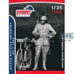 Dutch Army Bicycle Infantry 1940 with Bicycle