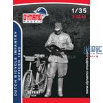 Dutch Army Infantry Bicycle Officer 1940 w.Bicycle