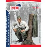 German Infantryman Behind Enemy Bush 1939-42 No.2