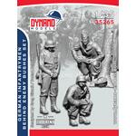 German Infantrymen Behind Enemy Bush 1939-42 Set