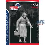 Civilian –The Old Woman walking with Stick  1:72