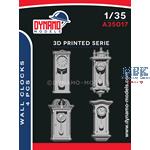 Wall Clocks – 4 pcs