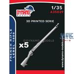 French Rifle Lebel 1886  (5 guns)