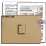 Modern Camouflage Netting - Pattern B (brown/dark