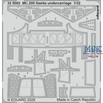 Macchi C.200 Saetta lundercarriage  1/32