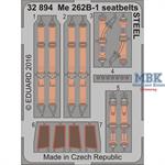 Me 262B-1 seatbelts STEEL 1/32