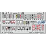 F-15C placards 1/32