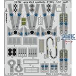 Westland Lynx Mk.8 seatbelts STEEL 1/32