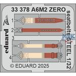 Mitsubishi A6M2 Zero seatbelts STEEL 1/32