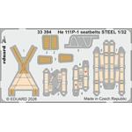 Heinkel He-111P-1 seatbelts STEEL 1/32