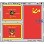 Soviet WWII flags STEEL 1/35