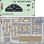 Messerschmitt Bf108 SPACE-3D Decals + etched parts