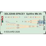 Supermarine Spitfire Mk.Vb seatbelts SPACE 1/32