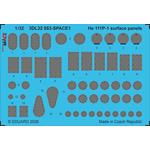Heinkel He-111P-1 surface panels SPACE 1/32