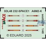 Mitsubishi A6M-2K seatbelts SPACE 1/48