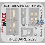 North-American P-51C Mustang SPACE-3D Decals + PE