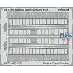 Brewster F2A-2 Buffalo landing flaps 1/48
