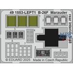 Martin B-26F Marauder rear interior 1/48