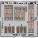 Do 17Z-2  Seatbelts STEEL  1/48