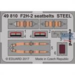 F2H-2 seatbelts STEEL   1/48