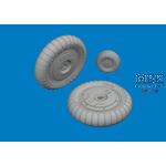 Messerschmitt Bf-109G-5/6 wheels 1/24