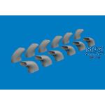 Messerschmitt Bf-109G-5/6 exhaust stacks PRINT