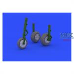 Me 262 wheels (for Trumpeter)