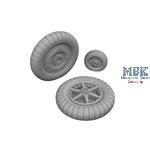 Messerschmitt Bf-109G-2 wheels 1/32