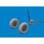 Messerschmitt Bf-109K-4 wheels 1/32