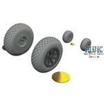 Curtiss P-40E Wheels Diamond Tread 1/48