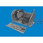 Curtiss P-40E Warhawk cockpit PRINT 1/48