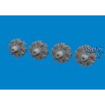 Consolidated B-24D Liberator engines PRINT 1/48